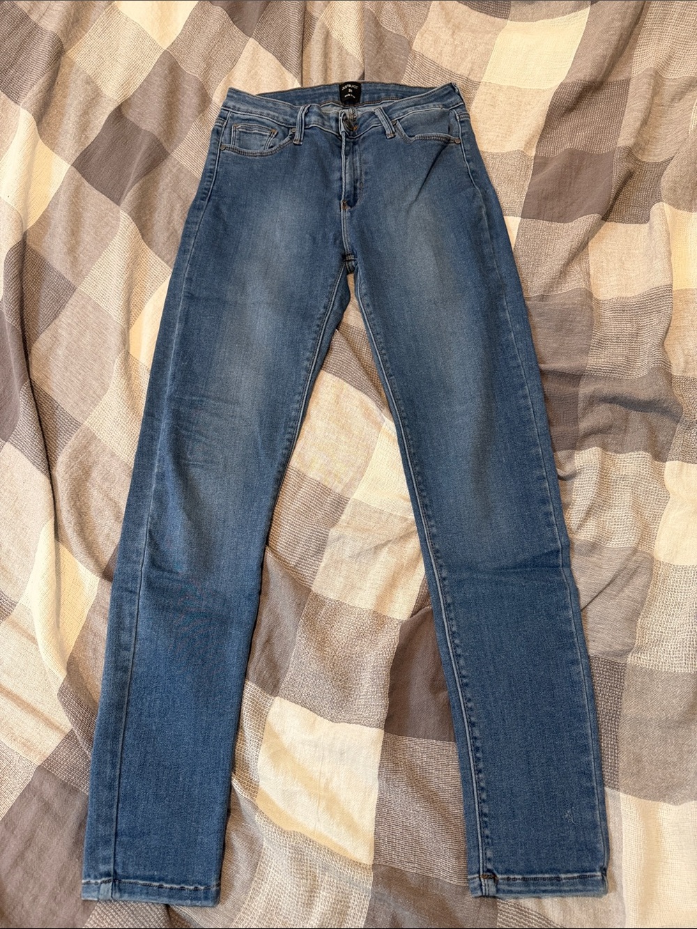 Just Black Denim Women’s Size 28 Skinny Jeans Medium Wash Stretch